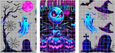 16oz Halloween-J  2138